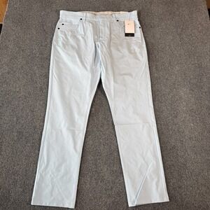Nike Tour Repel 5 Pocket Slim Fit Golf Pants Mens Size 34x32 Sky Blue NWT